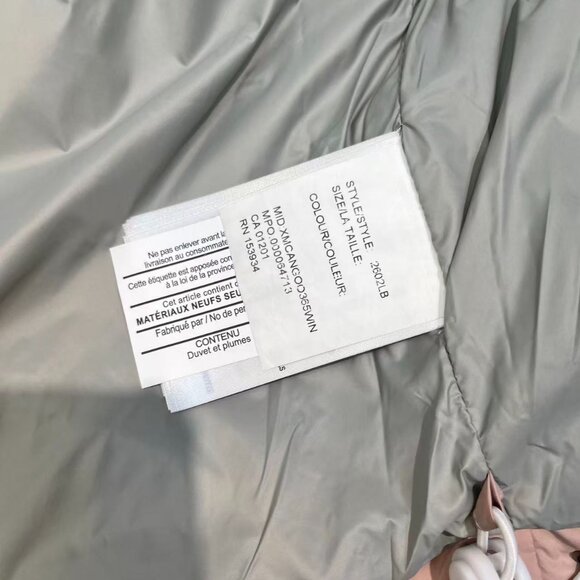 Canada Goose Capsule White Label Down Jacket Pink Size M - Picture 8 of 12